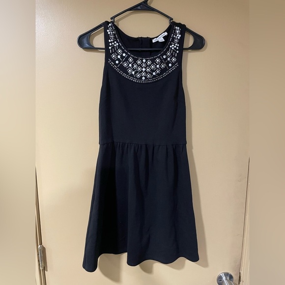 American Eagle Outfitters Dresses & Skirts - American Eagle Outfitters Elegant Black Studded Mini Dress